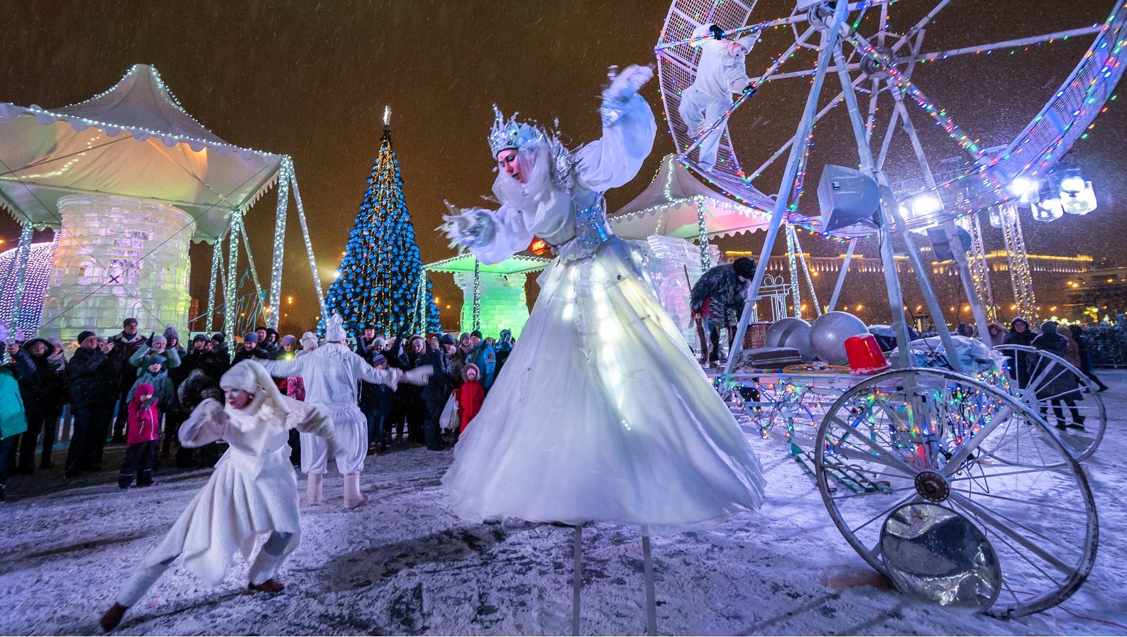 Поклонная гора на Новый 2023 год - развлечения в Москве