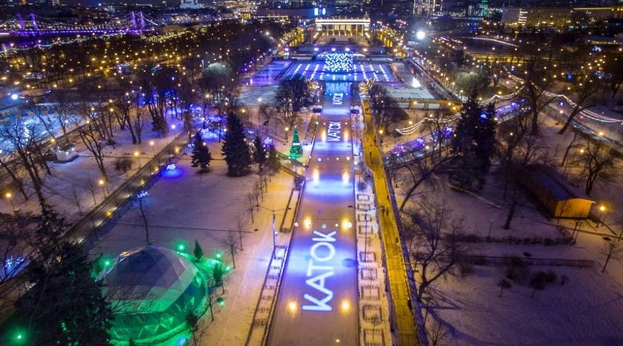 Когда и как украсят Парк Горького в Москве к Новому 2023 году