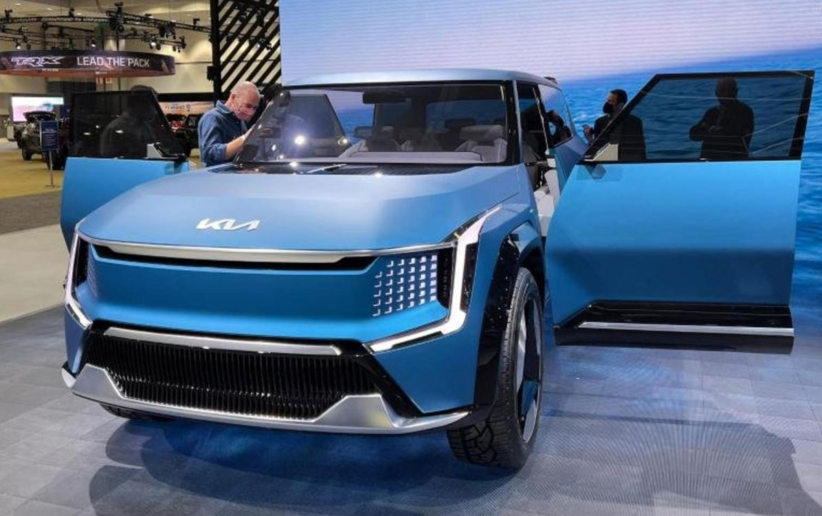 EV9 и другие новые модели Kia 2022-2023 года
