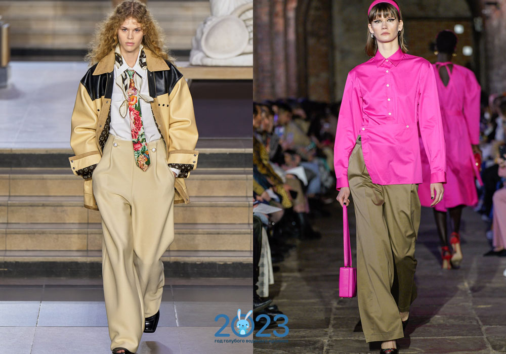 Модные брюки - базовый гардероб на осень-зиму 2022-2023 года