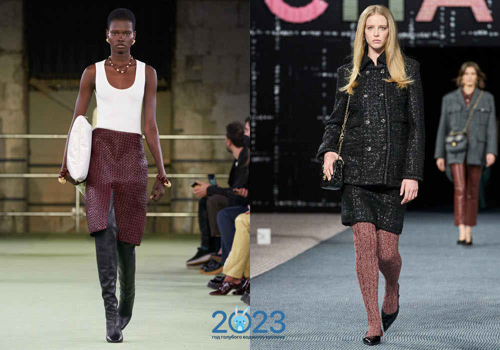 Модные юбки - базовый гардероб на осень-зиму 2022-2023 года